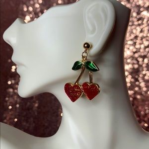 Dolls Kill Cherry Earrings